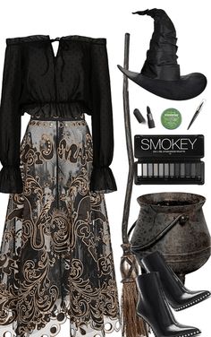 Witch Girl Aesthetic, Modern Witch Outfit, Witch Aesthetic Outfit, Modern Witch Fashion, Halloween Chic, Witchy Outfits, Witch Girl, Under Your Spell, Witch Fashion