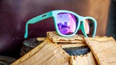 Queen of Pain, Esq. | Teal and Purple goodr Sunglasses – goodr sunglasses