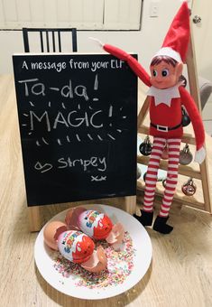 Elf on the shelf eggs part 2 Eggs Elf On The Shelf, Elf On Shelf Kinder Eggs, I Am Back Elf On The Shelf, Elf On The Shelf Egg Magic, Kinder Egg Elf On The Shelf, Elf On The Shelf Eggs Ideas, When Does Elf On The Shelf Arrive, Egg Elf On The Shelf, Elf On The Shelf 2022 Ideas