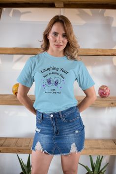 Discover the perfect t-shirts for women who believe in Laughing Their Way to Better Days with Acute Care PTs! 🔥👕 Unveil our exclusive collection designed to brighten your wardrobe and your spirits. 👚 Click the link for a dose of style and comfor🛍️ Don't miss out on the fun – hit that follow button and save this pin for your future fashion inspo! 📌👗 Stay comfy, stay trendy, and let's laugh our way to better health! 💪🤣 Rocker Girl, Pom Pom Girl, Riot Grrrl, Soccer Mom, Mom Shirts, Trend Setter, Cheerleading, Puerto Rico