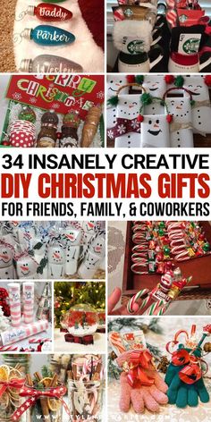 DIY Christmas gift ideas Diy Christmas Gifts For Coworkers, Christmas Gift Ideas For Friends, Work Christmas Gifts, Diy Christmas Gifts For Kids, Diy Christmas Gifts For Friends, Diy Christmas Gift Ideas, Employee Christmas Gifts, Girly Christmas Gifts, Christmas Gifts For Adults