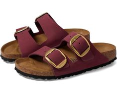 Women's Birkenstock Arizona Big Buckle - Nubuck Leather Birkenstock Arizona Big Buckle, Arizona Big Buckle, Neutral Heels, Birkenstock Women, Foot Health, Buckle Sandals, Birkenstock Arizona, Leather Shoes Woman, Birkenstock Shoes