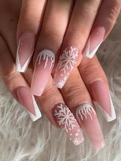 Do It Yourself Nails, Festive Nail Art, Winter Nails Acrylic, Cute Acrylic Nail Designs, Christmas Series, Pretty Nail Art Designs, Christmas Nails Acrylic, Pretty Nail Art, Festival Nails