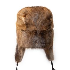 With a thick, soft and glossy natural fur color, the Muskrat Russian style is a comfortable and warm hat on point for winter days. Leather ties and quilt lining. Shell: 100% Natural Muskrat Lining: 100% Polyester Quilted Lining Made in Canada Washing Instructions: Fur Clean Only Luxury Winter Hats With Faux Fur Lining, Luxury Winter Hat With Faux Fur Lining, Mink Colored Winter Hat With Faux Fur Lining, Mink Color Hat With Faux Fur Lining For Winter, Crown Cap, Ivy Cap, Luxury Hats, Aviator Hat, Russian Style