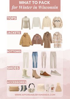 what to pack for winter in wisconsin