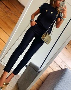 One Suitcase Outfits, Cute Feminine Outfits, Wardrobe Clothing, Black Jeans Outfit, Instagram B, Feminine Outfit, Fashion Tips For Women, Denim Outfit, What I Wore