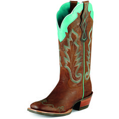 Ariat Cabellera Cowgirl Boot 14170 Carrollton Blvd Carrollton, VA 23314 https://www.facebook.com/pages/Virginia-West-Boot-Company/168514606514207?ref=br_tf Ariat Western Boots, Ariat Cowgirl Boots, Cowgirl Boots Square Toed, Square Toe Western Boots