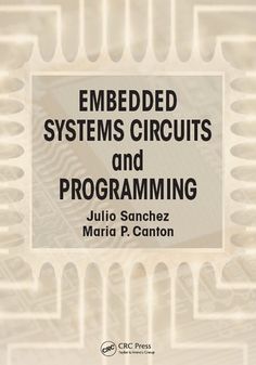 an electronic book with the title embedded systems circuit and programming written in black on it