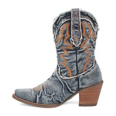 The beauty of these boots is beyond compare, so forget him and pair our Y'all Need Dolly Denim boots with a night out on the town. You could have your choice of boots, but why look any further when you've found it with a 3' heel, almond toe and 9' height making the perfect statement boot.Closure Type: Pull OnShaft Circumference: 9 InchesBoot Shaft Height: 9 InchesShoe Heel Height: 3 InchesUpper/Outer Base Material: 50% Leather, 50% SyntheticShoe Lining Material: FabricSole Material Content: 100… Denim Boots, Stacked Heel, Cowboy Boots, Night Out, Heel Height, Cowboy, Boots, Heels, Blue