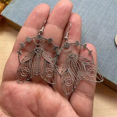 Lunar Celestial Moon Phase Moth Earrings Boho Earrings Women Party Gifts Jewelry | eBay Moth Earrings, Dangle Earrings Boho, Vintage Moon, Gothic Vintage, Insect Jewelry, Earrings Women, Jewelry For Her, Party Jewelry, Fashion Mode