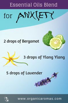 Essential Oil Blend for Anxiety... #essentialoils #anxiety #femalewarriors Helichrysum Essential Oil, Essential Oil Diffuser Blends Recipes, Essential Oils Guide, Essential Oil Diffuser Recipes, Oil Diffuser Recipes, Essential Oil Blends Recipes, Essential Oil Mixes, Healing Oils, Essential Oil Diffuser Blends