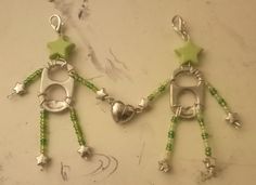 Soda Can Jewelry, Can Tab People, Can Tab Friends, Crafts With Friends Adults, Trendy Craft Ideas, Cute Homemade Jewelry, Can Top Crafts, Soda Tab People, Cute Diy Accessories