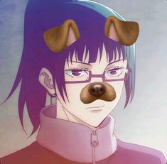 #Maki Maki Zenin Pfp, Maki Zenin Icons, Maki Pfp, Maki Jujutsu Kaisen, Maki Manga, Jjk Maki, Jujutsu Kaisen Maki, Maki Icons, Anime Dog