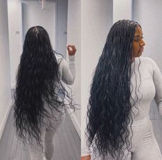 Wave Braids, Protective Hairstyles For Natural Hair, Box Braids Hairstyles For Black Women, Hair Twist Styles, Dope Hairstyles, Business Hairstyles