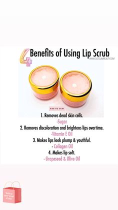 Lip Sugar Scrub Recipe, Scrubs Recipes, Diy Natural Makeup, Lip Lightening, Lips Care, Lip Care Tips, Lip Scrub Recipe, Scrub Diy