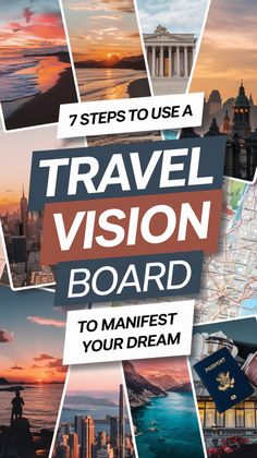 Check out this article to discover a step-by-step guide for manifesting your dream vacation. Learn how a travel vision board can turn your travel goals into reality. Save this pin to unlock the power of manifestation for your next trip.