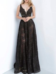 Get black occasion ready with this dress. Are you ready to turn heads for all the right reasons? Then look no further than this dress featuring a Deep V-neckline and Mesh See-through lace embroidered design, we are seriously obsessed. Just add some neutral strappy heels and statement accessories to give your look the finish it deserves. Length approximately 160cm/63" (Based on a sample size UK 8) Dark Crowns, Spooky Wedding, Married Af, Renew Vows, Black Lace Prom Dress, Formal Prom Dresses Long, Bridesmaid Dresses Boho, High Low Prom Dresses, Prom Dress Evening