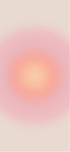 an orange and pink circle is shown in the middle of a white background with light coming from it