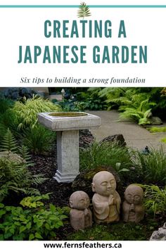 the cover of creating a japanese garden