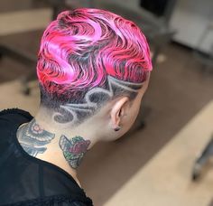 Finger Waves With Undercut, Finger Waves With Shaved Sides, Female Wavers With Designs, Blonde Layered Hair, Short Hair Bride