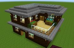 an image of a house in minecraft