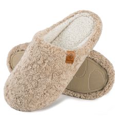 PRICES MAY VARY. Women's Classic Soft & Fuzzy Mule Slipper: These cute mule style house slippers for women are cozy with a soft and warm lining that is skin-friendly Material: Our slippers for women have a soft wool-like upper with a polar fleece lining for added warmth during the cold winter season Lightweight & Supportive: These ladies slippers are lightweight and featuring a high density memory foam insole carefully designed to ensure all day comfort and support Care Guidance: Hand and easy-w Ladies Slippers, Cute Slippers, Slippers For Women, Fuzzy Slippers, Womens Mules, House Shoes, House Slippers, Polar Fleece, Chic Design