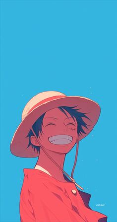 Blue One Piece Wallpaper, Luffy Wallpapers Aesthetic, One Piece Anime Aesthetic, Strawhats Wallpaper, Anime Aesthetic One Piece, One Piece Wallpaper Phone, One Piece Fanart Luffy, One Piece Luffy Fanart, Luffy One Piece Fanart