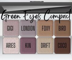 Eyeshadow Green Eyes, Green Eyes Pop, Eyeshadow For Green Eyes, New Eyeshadow Palettes, Beginners Eye Makeup, Makeup For Moms, Maskcara Beauty, Eye Makeup Pictures, Spring Makeup