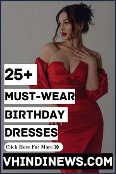 "Looking for the perfect birthday dress? From chic midi dresses to glamorous sequins, explore 25 top picks that will make you shine on your special day. Be the best-dressed birthday queen!"

#BirthdayDresses #WomenStyle #PartyOutfits #CelebrationFashion #GlamLook