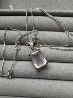 Pendant: 25mm length and 11mm width  Quartz: 15mm length and 10mm width  Rose quartz is known as a healing crystal and the stone of unconditional love. OPTIONAL  1mm box chain (choice of your length) 🌟 All our Silver Jewelry are handmade or handcrafted and guaranteed 925 silver.  ⭐️Free silver polishing cloth  ⭐️ It's completely natural for sterling silver to oxidize over time when it's exposed to air. Please, keep them in airtight plastic bag and use sterling silver polishing cloth to make the Bohemian Silver Necklace With Rose Quartz, Adjustable Pendant Necklace In Rose Quartz, Silver Crystal Square Pendant Jewelry, Silver Rose Quartz Healing Necklaces, Silver Rose Quartz Pendant Jewelry, Drawstring Pouch, Unconditional Love, Quartz Rose, Box Chain