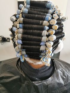 Perm Rods And Curl Size, White Rods Perm, Perm Rod Sizes, Spiral Perm Rods, Blue Perm Rods, Perm Rod Set, Rod Set