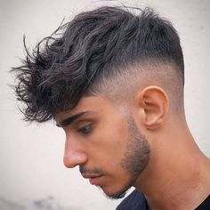 Skin Fade Hairstyle, Hairstyles For Teenage Guys, Fade Haircut Styles, Quiff Hairstyles, Long Hair On Top