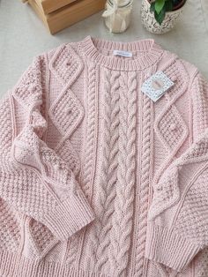 Styling Cardigan, Pastel Crewneck, Coquette Boy, Clothes Basics, Pink Xmas, Winter Fits, Pink Sweater