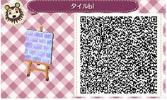 an animal crossing qr code is shown in this screenshot from the game animal crossing