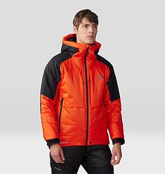 Men's Phantom™ Alpine Down Hooded Jacket | Mountain Hardwear Technical Hooded Jacket With Adjustable Hood For Outdoor, Technical Hooded Jacket With Adjustable Hood For Outdoor Activities, Winter Sports Outerwear With Functional Pockets, Hooded Functional Sport Coat For Outdoor Activities, Functional Hooded Sport Coat For Winter Sports, Functional Hooded Sport Coat For Outdoor Activities, Alpine Climbing, Mountain Hardwear, Winter Sale