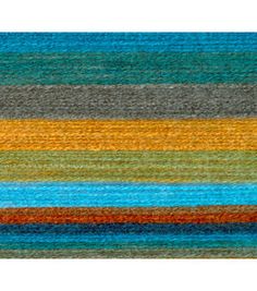 multicolored area rug with horizontal stripes