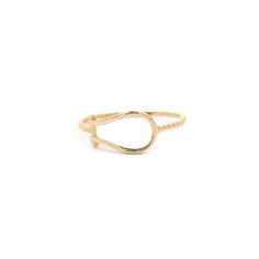 14k Dainty Horseshoe Ring Elegant Yellow Gold Horseshoe Rings, Elegant Gold Horseshoe Rings, West Indian Bangles, Horseshoe Design, Horseshoe Ring, Picture Pendant, Bangles Indian, Subtle Elegance, Name Jewelry