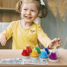 #DeskBells #MiniMusicians #MusicForKids Spark Creativity, Small Hands, One Light, Light Up, Musical, Desk, Music, Design