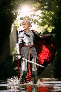 Knight Cosplay, Female Armor, By Any Means Necessary, Female Knight, Figure Drawing Reference, King Arthur, Body Reference, Pose Reference Photo, Art Poses