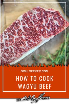 how to cook wagyu beef