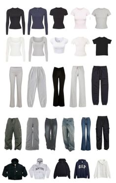 Basic Nice Outfits, Must Haves In Closet, My Aesthetic Clothes, Simple Outfits For Cold Weather, Old Clothes To New Clothes Ideas, How To Have Attitude, Basic Model Outfits, Outfit Ideas Basic School, Clean Basic Outfit Aesthetic