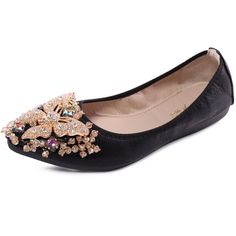 PRICES MAY VARY. Womens Ballerina Flats,use sequin cloth upper,non-slip rubber sole,Soft breathable microfiber inner lining production.womens flat shoes material is pliable and moves with the foot for a customized feeling fit. Women Wedding Flat Shoes,Decorated with Bowknot Rhinestones,Beautiful,Elegant and Fashionable,Pointed Toe Shoes Shape,it's Just Shiny Enough To Be Eye Catching Without Being Too Gaudy. Slip on Flats for Women Dressy Comfortable,can fold into a small size, perfect for your Wedding Flat Shoes, Soft Ballet Flats, Sparkly Wedding Shoes, Foldable Flats, Foldable Ballet Flats, Flats For Women, Wedding Shoes Flats, Wedding Flats, Dress Flats