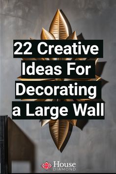 ideas for decorating a large wall Feature Wall Decor Living Room, Large Wall Clock In Living Room, Dyi Large Wall Art, What To Put On Sides Of Large Picture, Large Scale Wall Decor, Huge Blank Wall Ideas, Statement Living Room Wall, Wall Art Large Living Room, Interest Wall Ideas