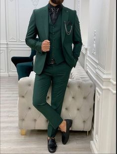 Green Suit Men, Men Suits Blue, Blue Groomsmen, Mens Wedding Suits, Suit For Wedding, Pants Gift, Suit Blue, Navy Blue Suit, Men Suit