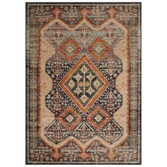 Loloi Jocelyn Rug - Navy/Multi – Meadow Blu Collection Displays, Affordable Area Rugs, Loloi Rugs, Rich Color Palette, Rug Direct, Navy Rug, Kelly Clarkson, Transitional Area Rugs, Transitional Rugs