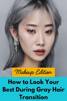 Thousands of women embark on the journey to embrace their natural grey hair but give up due to the fear of looking old and washed out. In this post, we will explore how makeup can be a powerful tool during and after the grey hair transition to ease this incredible journey. Power Of Makeup