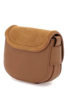 See By Chloé grain leather bag with large ring and logo charm on the suede flap. It features a removable and adjustable strap, magnetic closure, embossed logo on the front, fabric lining, inside flat pocket, gold-tone hardware. Interior Hardware, Large Ring, See By Chloe, Sport Bag, Embossed Logo, Christmas Sale, Free Shopping, Magnetic Closure, Cow Leather