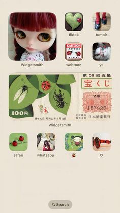 so many ladybugs Custom Phone Cases Ideas, Homescreen Inspiration, Ios 7 Design, Ios Themes, Phone Layouts, Wallpaper Ios, Ladybug Wallpaper, Phone Layout