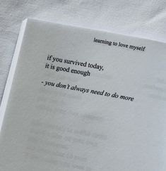 an open book with the words learning to love yourself