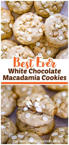 the best ever white chocolate macadamia cookies